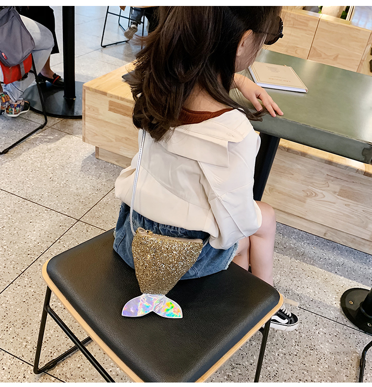 Cô gái túi messenger Túi trẻ em dễ thương công chúa thời trang Túi bé Túi nhỏ cô gái túi xách - Túi bé / Ba lô / Hành lý ba lô học sinh
