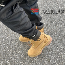 трекинговые кроссовки timberland/添柏岚经典踢不烂防水户外高帮男女工装大黄靴10061 Timberland/10061