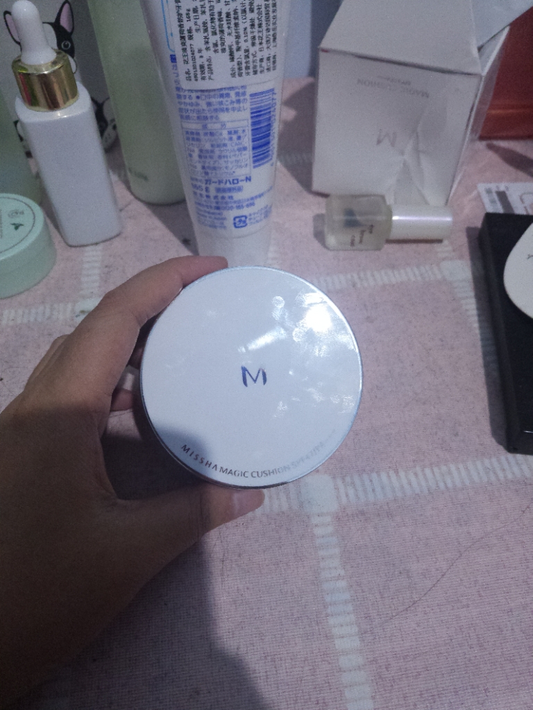 韩国谜尚气垫BB霜带替换装试用好不好用，是什么牌子,第4张