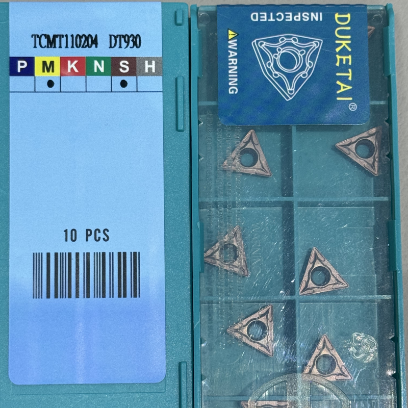DUKETAI Special for stainless steel, titanium alloy and other high temperature alloys, special for nickel-based alloy TCMT110204DT930