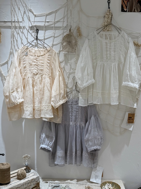Japanese-Style Summer New Arrival, Exquisite French-Style Artistic Ramie Babydoll Shirt, Slimming Effect