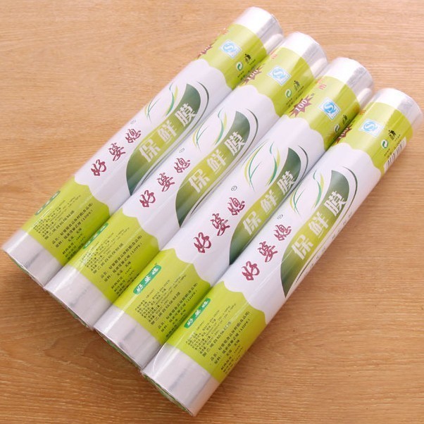 20 meters of fresh-keeping film food refrigerated slimming stovepipe winding special sealing plastic wrap refrigerator food storage