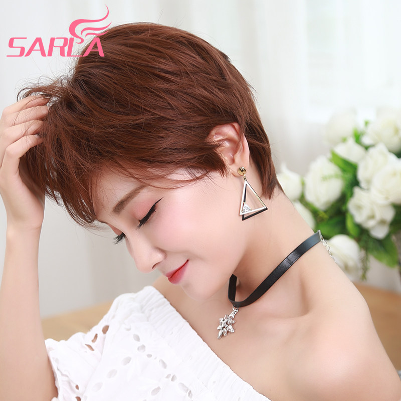 Gao Junxi same wig short hair natural bobo head of the Han Edition she is beautiful hostess fashion handsome special offer