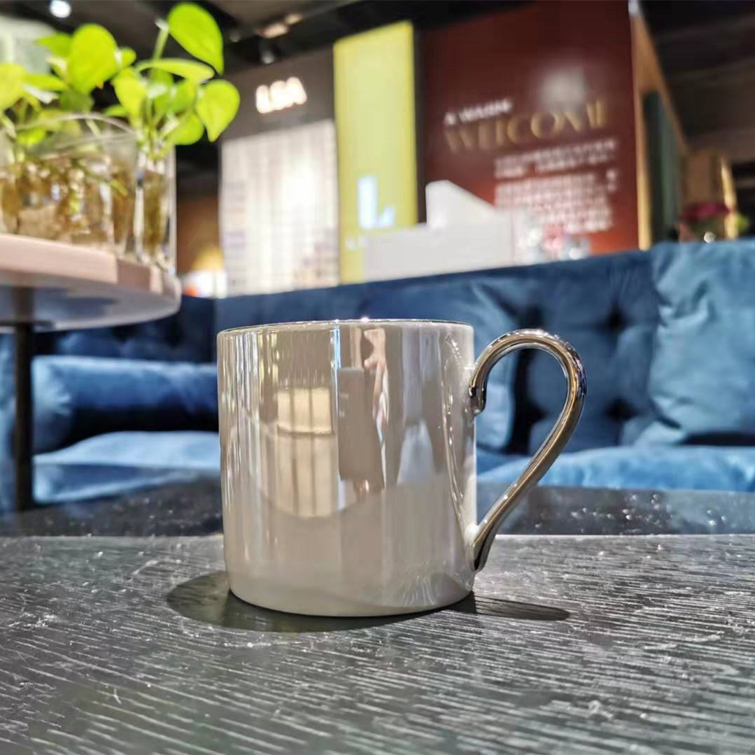 Spot UK LSASAlazzo pearl Ceramic Mark Cup Home Tea Water cups Inform afternoon tea coffee cup