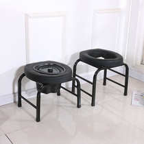 Thickened non-folding stool stool for pregnant women Toilet stool for the elderly stool stool for the sick stool Squat stool Simple toilet