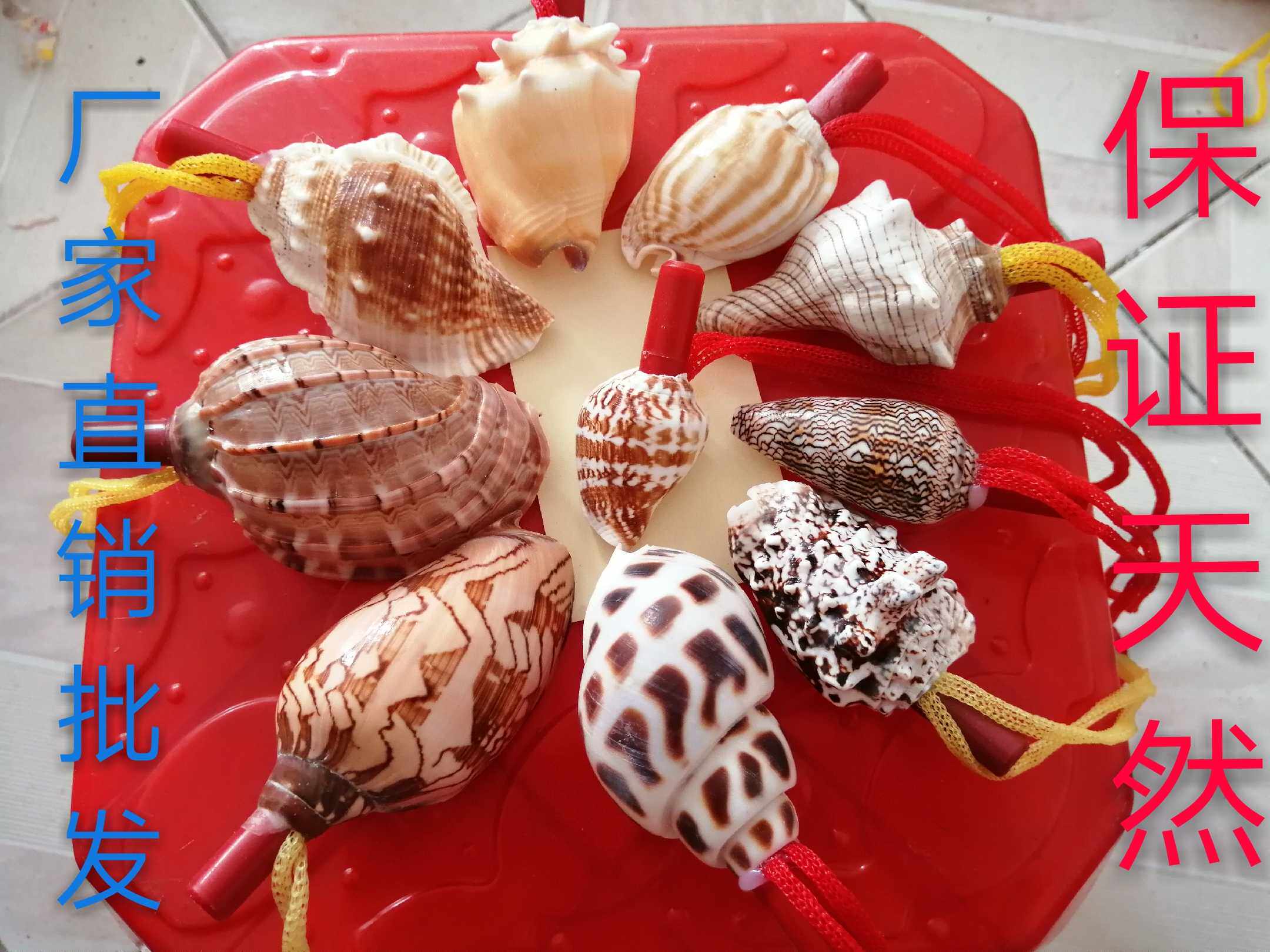 Natural conch whistle, small snail horn, shell whistle, special handicrafts, children's gifts, play stalls, hot selling accessories