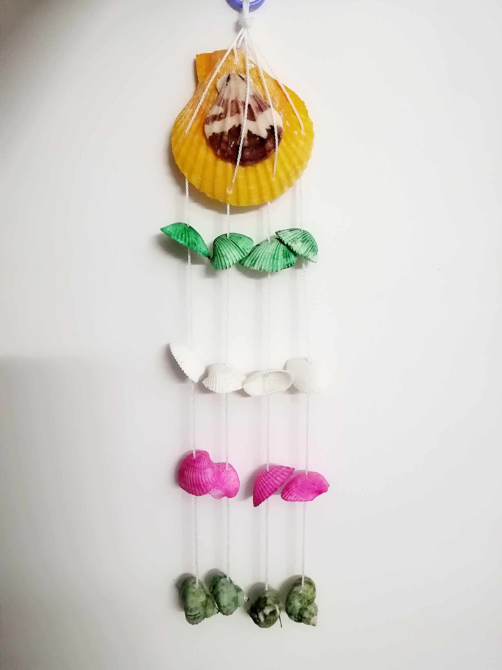 Creative Handcrafted Natural Shells Wind Bells Material Packs Diy Girls Children Presents Hanging Jewelry Door Hanging Accessories Bedrooms