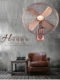 Antique Wall Fan Commercial Wall-Mounted Fan Metal Old-Fashioned Restaurant Hotel Classical Shaking Head Wall-Mounted Fan Commercial Electric Fan