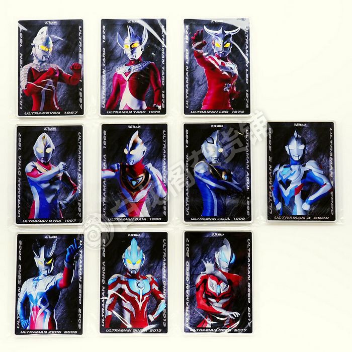 [Bailongge] Ready-Made Ultraman Store Limited Acrylic File Card 1 Edition Zero Zeta Leo Millet