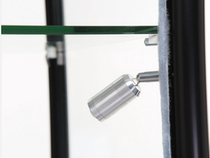 Display case special new one-piece fine LED spotlight dome 3 W equipped with power cord rubbing head