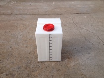 Factory special supply PE dosing box 50L dosing barrel water treatment dosing detergent bucket large discount