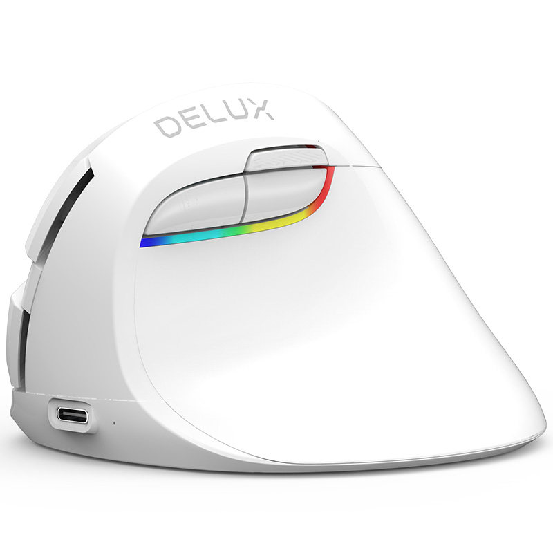 Colorful M618mini mute wireless Bluetooth charging notebook upright vertical ergonomic sliding mouse