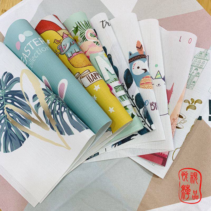 Yueshi glasses shop counter cloth display props shooting props background cloth glasses decoration counter lining cloth