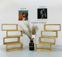 Yuesi Props Glasses Props Sunglasses Frame Display Display Rack High Cabinet Window Boutique Display Rack Grid