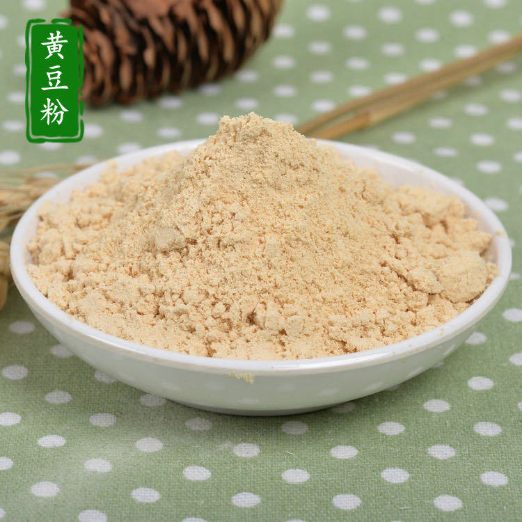 Now Grinding of Cooked Soybean Flour Rice Cake Ready-to-use Glutinous Rice Cake Soybean Face Donkey Beating Rolling Bean Milk Box Baking Cooked Bean Powder 500g