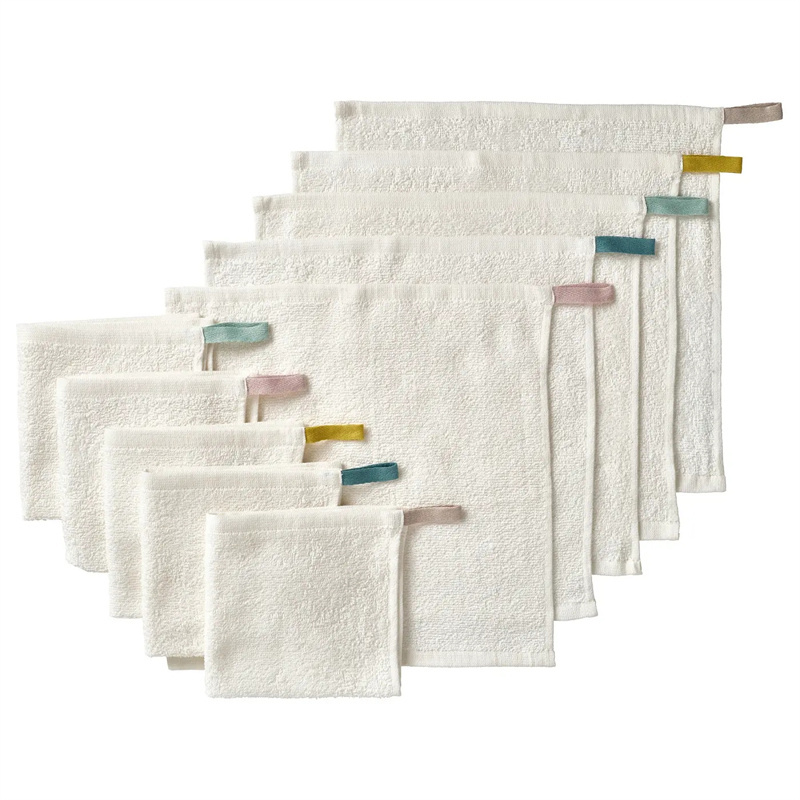 Ikea's New Product Krama Small Square Towel White Towel Face Towel 30X 30cm