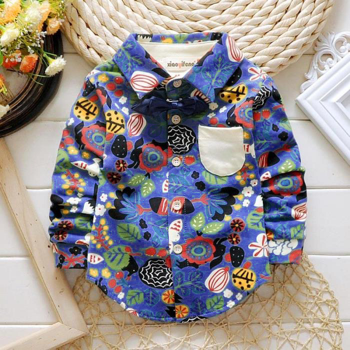 Chemise garcon à manche longue - Ref 2073685 Image 55