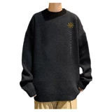 Японский ретро бархатный демисезонный утепленный свитер, утепленное трикотажное термобелье, изысканный стиль