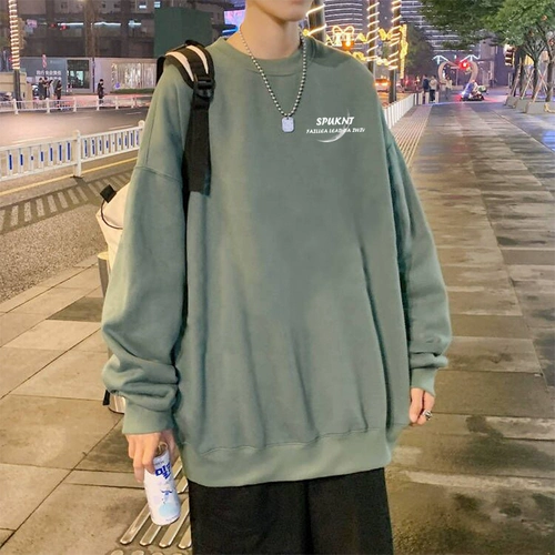 Толстовка, куртка, в американском стиле, оверсайз