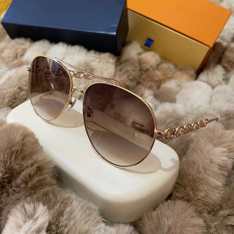 劉亦菲と徐紅豆の同じ女性用サングラス、UVカット機能付き高級グラデーションブラウン偏光カエル型サングラス