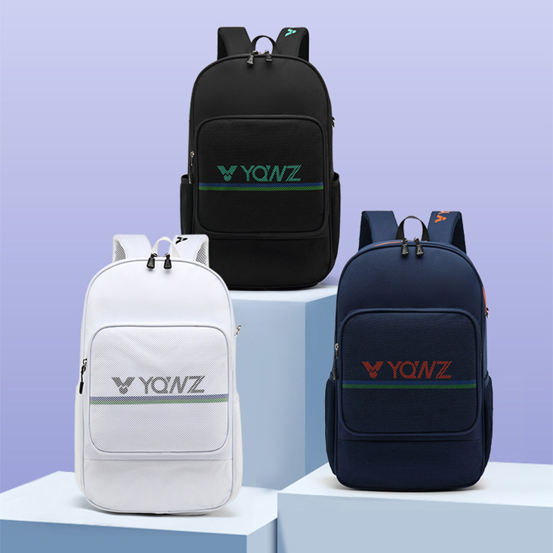New men's and women's badminton bag shoulder YQWZ sports backpack professional men's and women's sports 3-pack net badminton racket bag