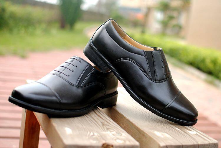 Boots militaires en cuir - porter - Ref 1399743 Image 35