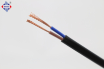  Wire BVVB2 core 0 5 square sheath wire double core copper core wire Pure copper cable Power cord