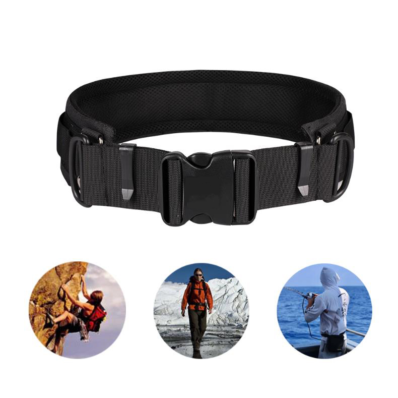 Versatile photographic belt hanging lens barrel bag barrel micro single counter camera fast hanging foot rest pockets buckle mountaineering decompression-Taobao