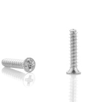 Flat tail self-tapping screws Cross flat head self-tapping carbon steel galvanized cross M2)M3)M4)M5)M6 countersunk head KB screws