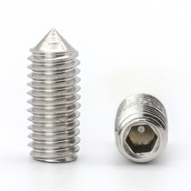 Pointed machine meter screw positioning top screw tip inner hexagonal tightening M2 5 M3 M4 M5304 stainless steel screw