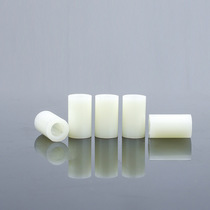 ABS white isolation column through hole round hollow column plastic spacer column casing straight support column M3 M4 nylon