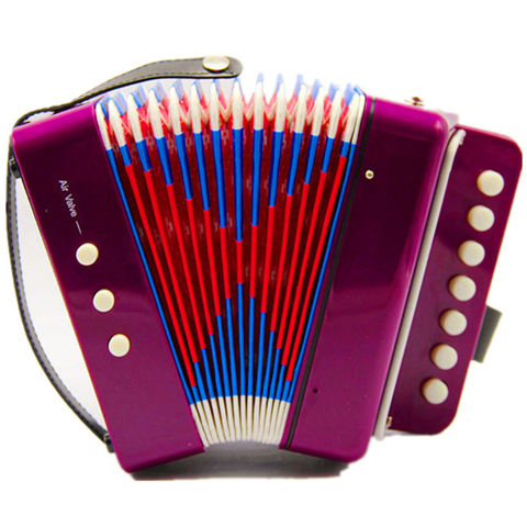Trẻ em Accordion Người mới bắt đầu Nhạc cụ Nhạc Câu đố Đồ chơi Cậu bé Sinh viên Món quà nhỏ - Nhạc cụ phương Tây trống điện tử