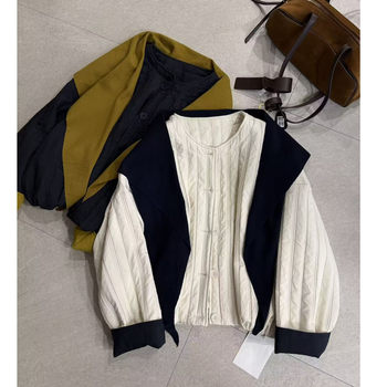 New shawl quilted coat for early winter in europe New shawl quilted coat for early winter in europe