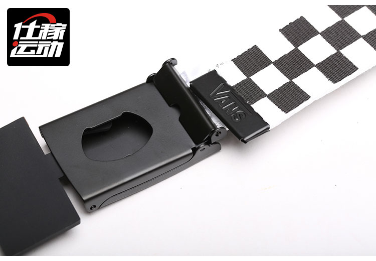 VANS Vans cổ điển bàn cờ quần nam mô hình màu đen và trắng VN0A31J1BA5 VN0A31J1Y28 đai nịt bụng eo thon