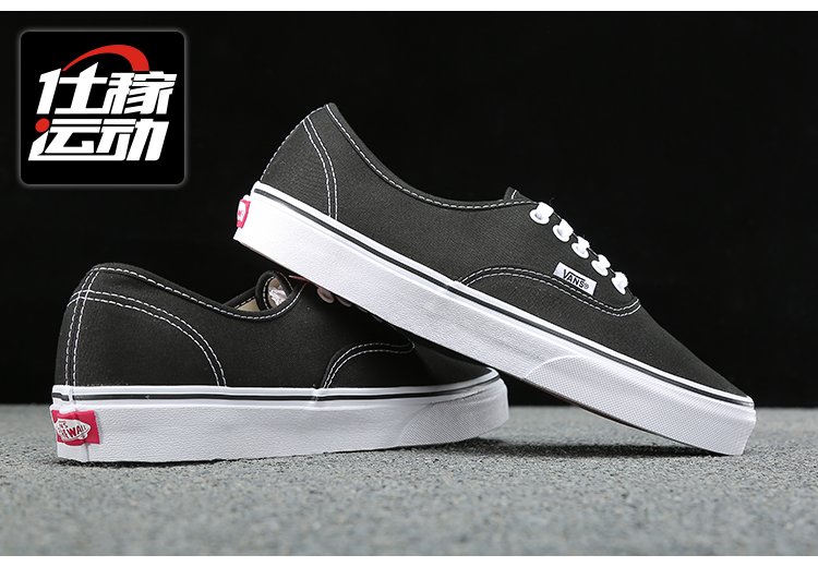 Giày của nam giới VANS cổ điển Đích thực vài đôi giày vải giày đơn Vans giày nữ VN-0EE3BLK NVY giày the thao nữ hàn quốc