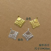 Медный вентилятор -висящий кусок золотой цвет