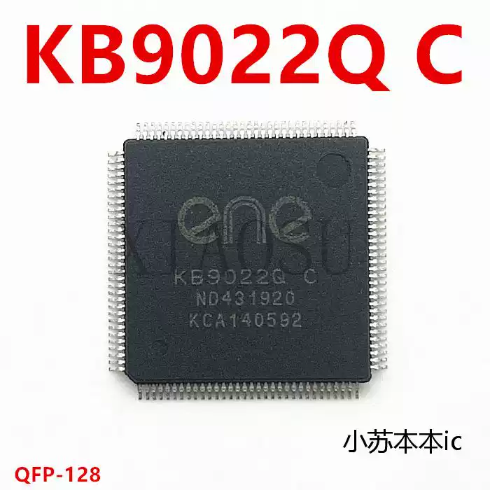 IC Chip ENE KB9022Q C (package: QFP-128), embedded controller, new