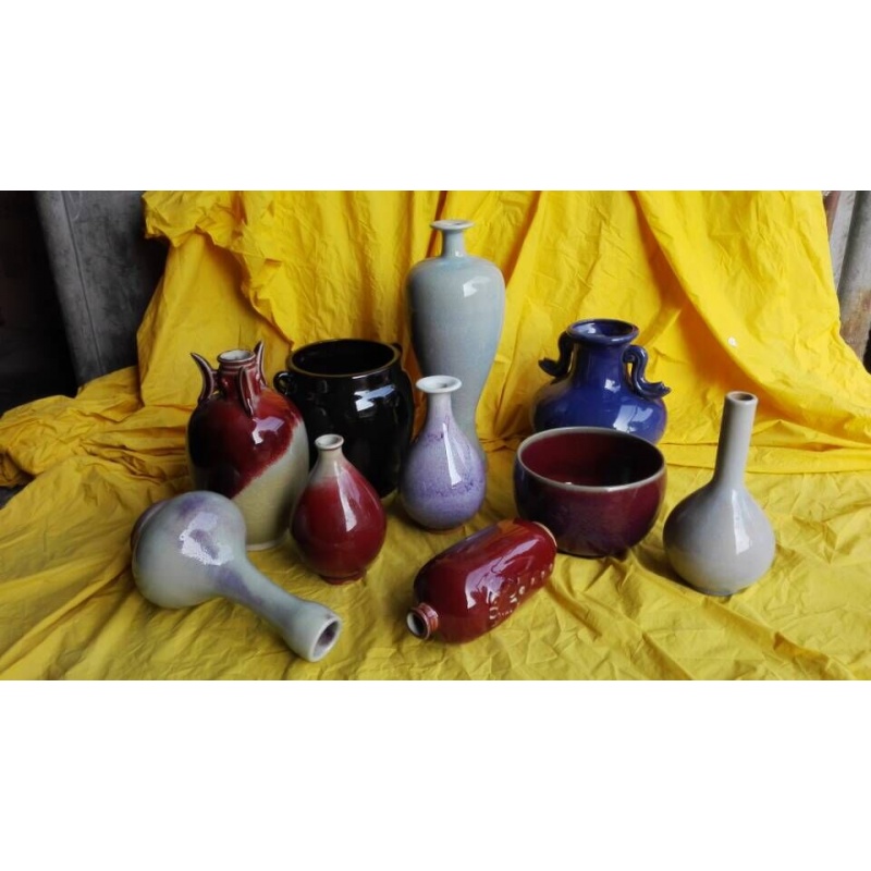 Fine Arts Teaching Aids Painting Materials Fine Art Supplies Ceramics Static Sketching Sketches of Stillborn Pottery Jars 10 Pieces 