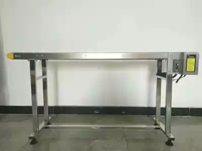 Adjustable speed inkjet printer conveyor belt Workbench laser inkjet printer conveyor 1 5m * 250mm * 750mm