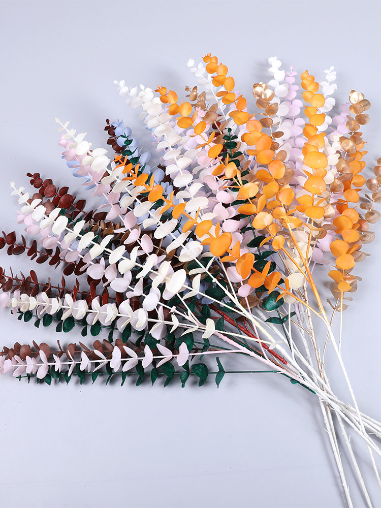 Manufacturer direct selling plastic Yugali wedding simulation flower chamber bouquet flower plug wedding road leaflet arch flower decoration