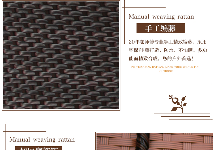 Bàn ngoài trời và ghế ban công vườn mía ghế bàn cà phê wrought sắt giải trí ngoài trời quán cà phê và ghế đồ nội thất ba mảnh kết hợp bộ bàn ghế ngoài trời