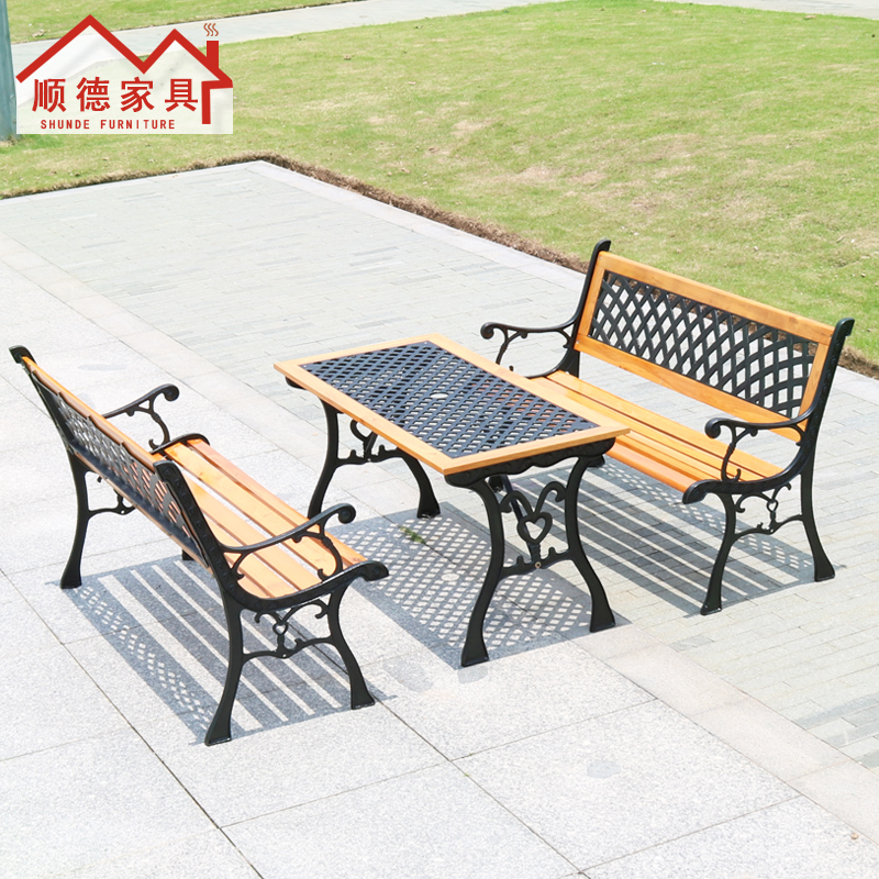 Park Chair Outdoor Bench Bar Chair Iron Garden Back Chair