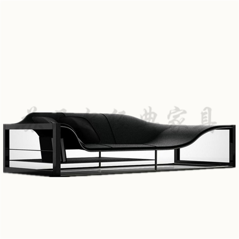 Thiết kế cổ điển đồ nội thất có hình dạng phần cứng sofa cuốn sách lớn mô hình ghế phòng biệt thự sofa giải trí nhà sofa