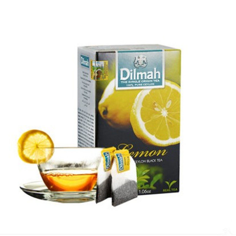 Dilmah Lemon Black Tea Bags 20 bags of infused fruit tea bags of fruit tea bags