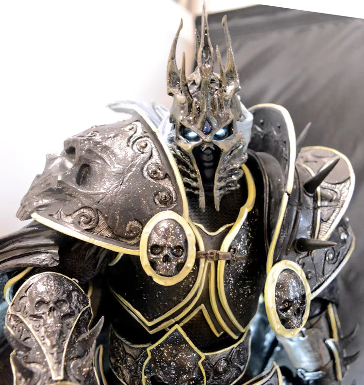 Супермен не полетит в World of Warcraft Alsas Lich King Storm Герой статуя ручная модель