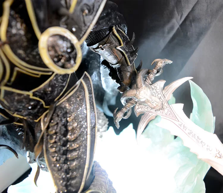 Супермен не полетит в World of Warcraft Alsas Lich King Storm Герой статуя ручная модель