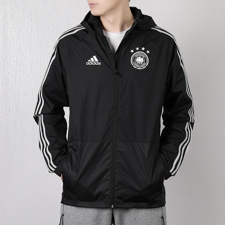 Adidas Adidas Men 2019 Mùa xuân Áo khoác thể thao mới của Đức Áo bóng đá CE4934 - Áo khoác thể thao / áo khoác áo khoác nam lining chính hãng