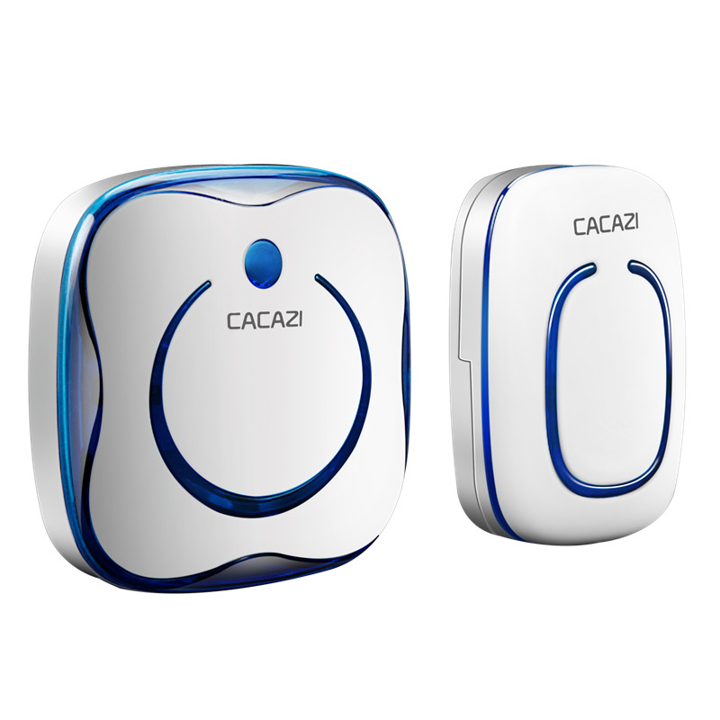 Long-distance remote control electronic waterproof doorbell wireless home remote one drag one drag two drag three drag one wireless doorbell