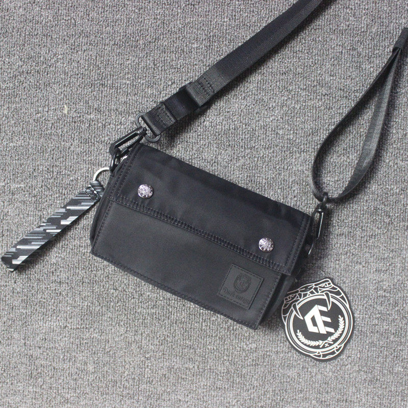 Skew Satchel Dins Men Casual 100 Hitch Black Packet Single Shoulder Satchel Bag Hip Hop Sports Bag Women's Trampoline Boomer