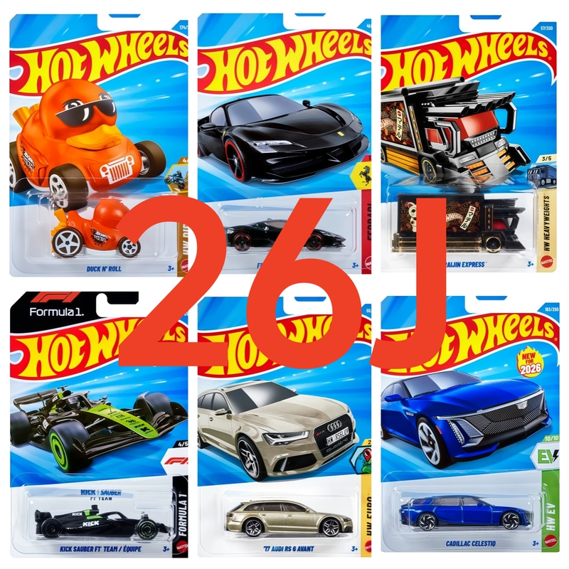 Hot Wheels Alloy Car Collectible Model 26J&K Batch Subaru Impreza Porsche Nissan Skyline R34